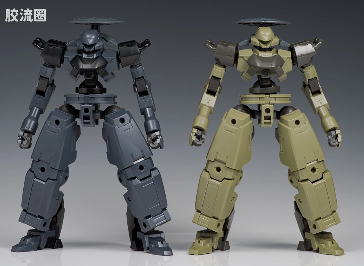30MM 1/144 夏尔努瓦/Cielnova（拜隆军） 28 bEXM-14T 希尔诺瓦 绿色 - 图片
